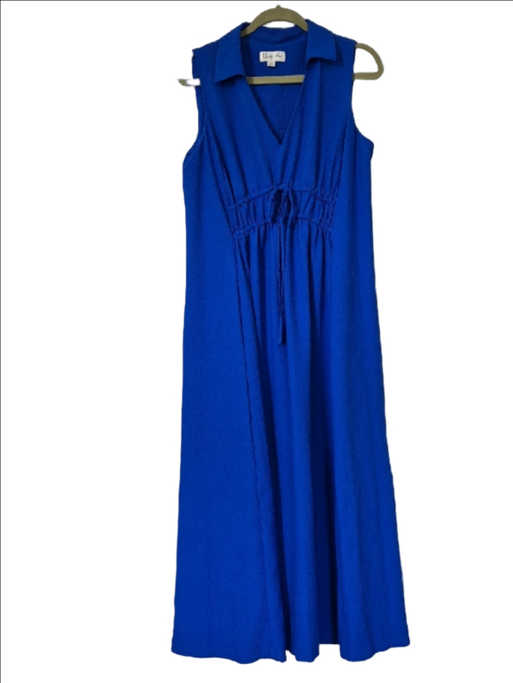 Harper Rose Vibrant Blue Textured Maxi Dress Wedding Guest Size 12